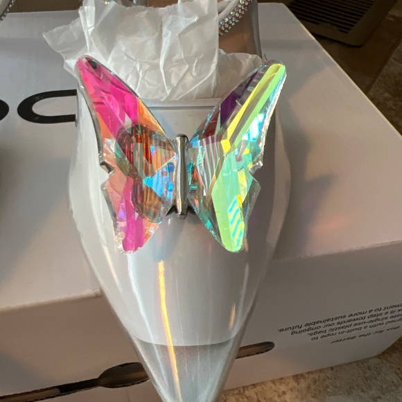 Clear Strappy stiletto heel - Picture 7 of 7